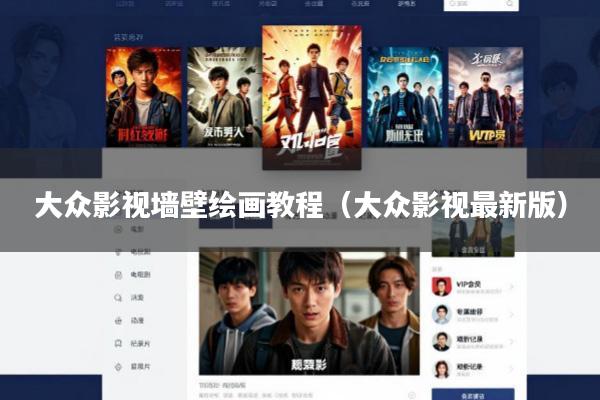 大众影视墙壁绘画教程(大众影视最新版)