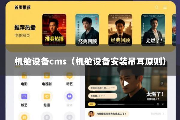 机舱设备cms(机舱设备安装吊耳原则)