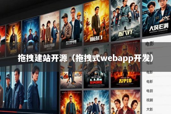 拖拽建站开源(拖拽式webapp开发)
