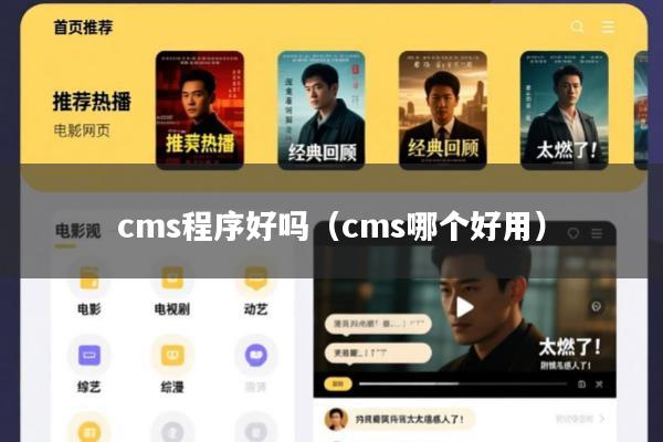 cms程序好吗(cms哪个好用)