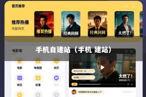 手机自建站(手机 建站)