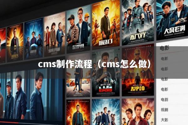 cms制作流程(cms怎么做)