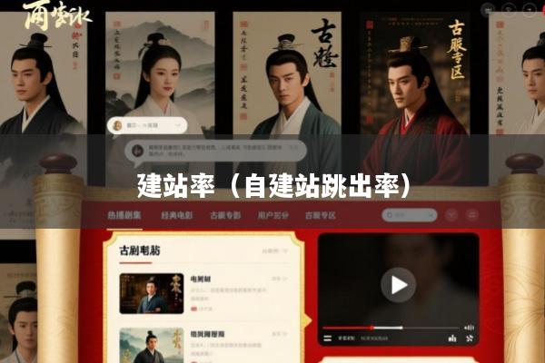 建站率(自建站跳出率)