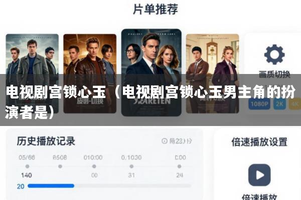 电视剧宫锁心玉(电视剧宫锁心玉男主角的扮演者是)