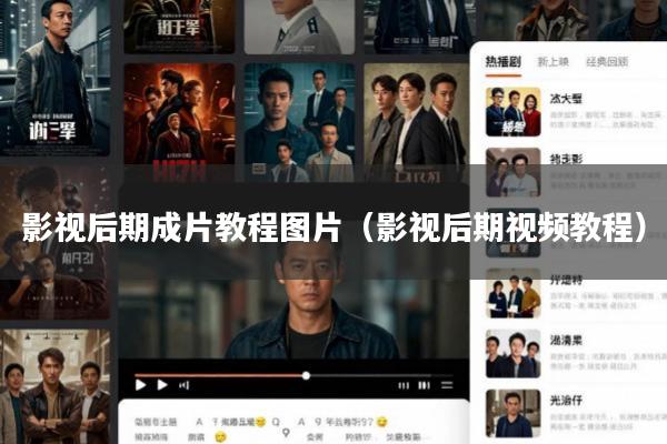 影视后期成片教程图片(影视后期视频教程)