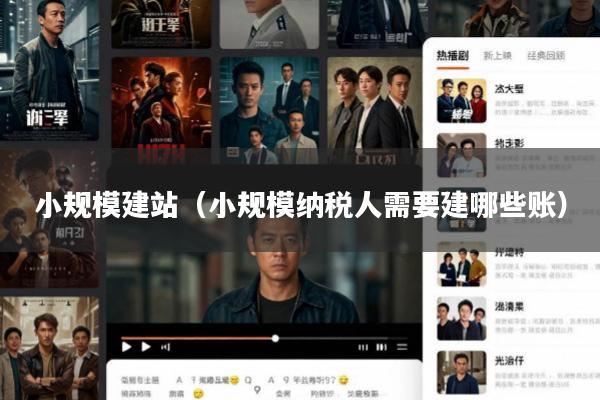 小规模建站(小规模纳税人需要建哪些账)