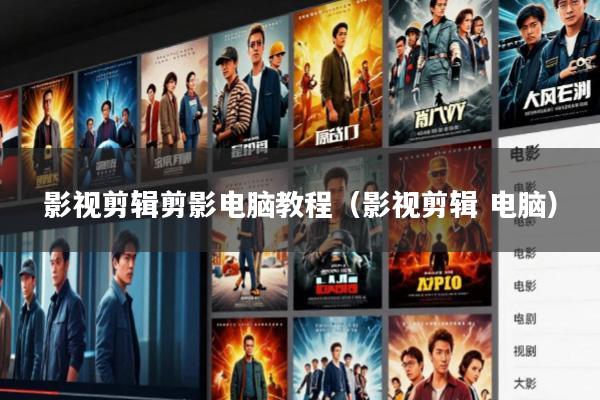 影视剪辑剪影电脑教程(影视剪辑 电脑)